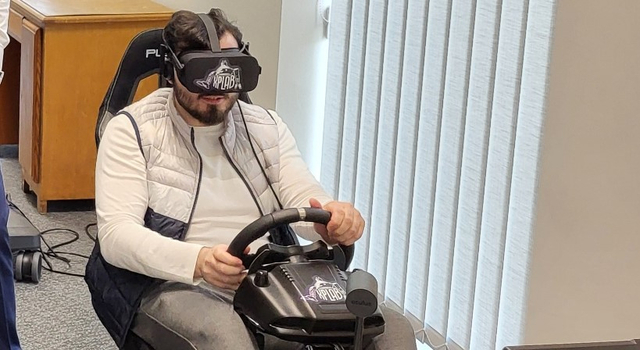 VR-bril en playseats